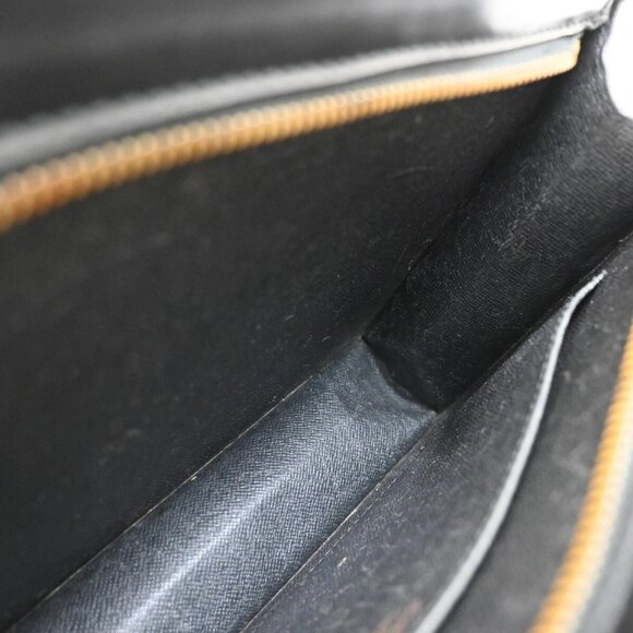 LOUIS VUITTON LV Pochette Homme Clutch Hand Bag Epi Leather Black M52522 02EE938 - Picture 11 of 15